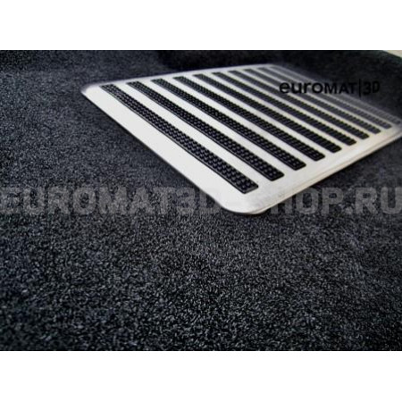 Текстильные 3D коврики Euromat3D Lux в салон для Kia Ceed (2006-2012) № EM3D-002722