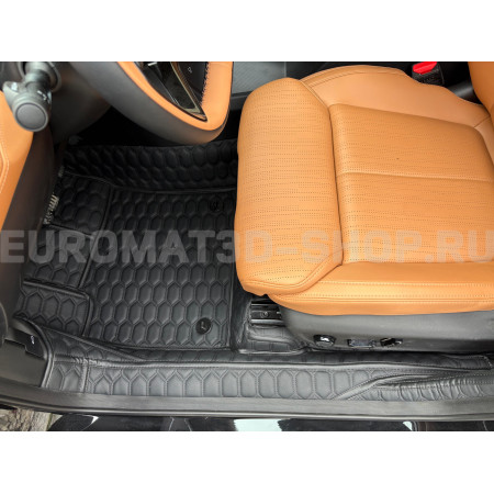 5D Коврики из экокожи с EVA-вставкой для Geely Atlas (2024-) № ELAR5D00GELAL