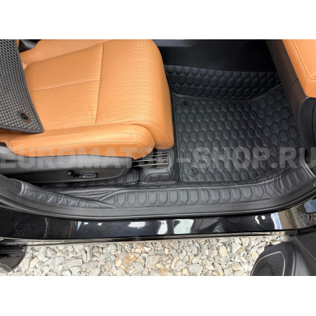 5D Коврики из экокожи с EVA-вставкой для Geely Atlas (2024-) № ELAR5D00GELAL