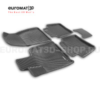 3D коврики Euromat3D EVA в салон для Hongqi H5 (2022-) № EM3DEVA-001482 3D коврики Euromat3D EVA в салон для Hongqi H5 (2022-) № EM3DEVA-001482